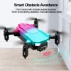 Droni ISM Mini HD 4K 1080p 2 telecamere Posizionamento del flusso ottico Evitamento RC Toy WiFi FPV Altezza drone Hold Rc Foldible Quadcopter