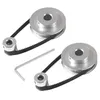 2 Set GT2 Synchronous Gear Pulley Wheel 20&60 Teeth 8mm Bore Aluminum Timing Pulley with 2PCS Length 200mm Width 6mm Belt