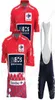 Велосипедные майки устанавливают ineos grenadier team Cycling Jersey Set Spaine Tourvuelta Red Clothing Road Рубные рубашки костюмы велосипедные топы ROPA1497876