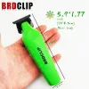 BRDCLIP BL1t Green Professional Intargamento Professionista Capelli Finitura del barbiere Electric Clipper con portatore di taglio del caricatore