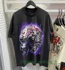 Mens Designer Long T Tirts Women Short Sleeve Hellstar Studios Records Crewneck Tee Print Men Casual Street Top 8e7V