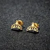 Studörhängen Vintage Tree of Life Liten fjäril öronbrosk Studs For Women Fashion 2024 SMEEBELTY CASTERING MOR GANGT