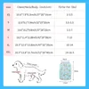 Dog Apparel Peach Pattern Pet Vest Clothes Cat T-shirt Dogs Cute Sweet Fashion Chihuahua Summer Blue Puppy Clothing