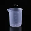 50ml/100ml/300ml/500mlドロッパーコンテナ調理器具用ビーカー用プラスチックビーカーカップ