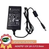 Genuine Hoioto ADS-24NP-12-1 12024G 12V 2A 5.5*2.5mm AC Adapter Charger 24W Monitor Power Supply