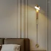 Lampa ścienna Dekrood LED do domu do domu na powierzchniową sofę sofę Tło salon Lightin Bedside El Sconce Light