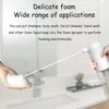 Dispensateur de savon liquide Automatique mousse électrique 220 ml bouteille de pulvérisation moussante pour salle de bain durable durable
