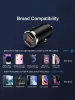 Extra Small Car Charger PD 30W C USB Power Supply For Car Table Phone 100W Mini Car Fast Charger Type C Charger Lighter The Car