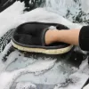 Meubles Verre-poussière Gants ménagers corail en polaire en veille velours nettoyage de tissu éponge laveuse étanche gants de lavage de voiture