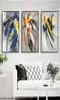 Poster e stampe di linea colorate Extrabs Picket Tela Painting Wall Art per soggiorno Decorazione per la casa No Frame6429071