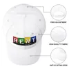 Ball Caps RENT No Day But Today Baseball Cap Horse Hat Brand Man Visor For Women Men'S