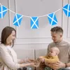 Украшение вечеринки Scotland String Flags Декор дома спортивные спортивные декоративные клубы The Banner Hanging Garden Pull Polyester Pennant