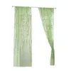 1pc Willow Voile Tül Oda Pencere Perde Voil Panel Ofset Printe Drapes Oturma Odası Yatak Odası Mutfak Pencere Dekorasyonu