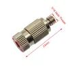 3/16 Male Thread Mist Nozzles High Pressure Anti Drip Fogging Sprinklers Garden Agriculture Cooling Humidify Fittings 50 pcs