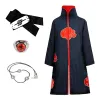 Robe pour enfants adultes, Unisexe Men Cape Anime Cosplay Halloween Costume Veste avec bague en bande pour femmes