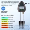tuya wifi 5 in1 جودة المياه اختبار الشاشة عبر الإنترنت TDS EC S.G درجة حرارة test meter meter boot 220v pool 220v