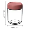 Storage Bottles Stylish Kitchen And Organization Jar Versatile Glass Containers F0T4