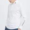 J Lindeberg 골프 의류 New Men Women Spring and Autumn Long-Sleeved Golf T-Shirt 및 통기성 골프 티셔츠 셔츠 -40