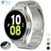 Titanium Strap for Samsung Galaxy Watch 6 5 4 40mm 44mm Band 6Classic 43mm 47mm No Gaps Metal Bracelet 5Pro 45mm Quick Release
