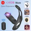 Massor de próstata de empuje masculino Vibrador de control remoto para hombres Estimulador de próstata gay Juguete sexy para parejas Masturbador para hombres