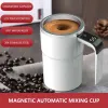 380 ml mini caffè elettrico mazza di autoestrazione ip67 tazza da caffè alimentare impermeabile USB ricaricabile a tazza magnetica automatica ricaricabile per il tè