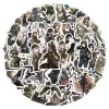 10 / 50pcs Camouflage féminin Soldat Autocollants pour enfants Graffiti pour ordinateur portable Motorcycle de moto