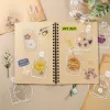 30pcs Transparent Dried Flower Bookmarks Diy Bookmark For Students Wishing Bottle Stickers Flower Page Clips Kids Gift Bookmark