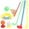 Golf Toys Golfs Club Juego de madera Mini para niños Máquina de ejercicios Golfer Niños Educational Abs