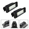 CanBus LED -licensnummerplattljus för Citroen C2 C3 C5 C6 C8 för Peugeot 106 1007 207 307 406 407 607 Licensnummer