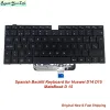 Tastiere laptop tastiera retroilluminata spagnola per Huawei D14 D15 MateBook D 15 Bohkwax9x Bobwae9p SP/LA ES SPAIN Notebook latino PC tastiera
