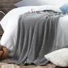 Dekens katoen gebreide gooi deken zachtste comfortabele baby kinderen volwassen decoratieve sprei -sprei warm pluizig