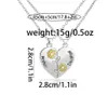 Pendant Necklaces Pendants Jewelry Diamond Peach Heart Mothers Day Gift Family Daughter Sister Crystal Necklace Drop Delivery 2021 Otlgc