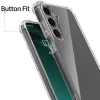 Shockproof Clear Silicone Case For Samsung Galaxy S24 Ultra S23 FE S22 Plus Soft TPU Shell A05 A15 A25 A35 A55 Bumper Back Cover