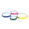 Laboratory Bacterial Yeast Borosilicate Glass Cell Culture Dish 60/75/90/100/150/180/200mm with Lids