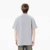 OREETA | 2024 Spring/summer New Reflective Sticker American Letter Printed Short Sleeved T-shirt Trendy Brand T-shirt for Men