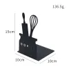 2 PCS Cuisine Bookend Organizer Fichier Shelf Livres Crafted Ends Table Top Bookself Reading Holders Stands Metal