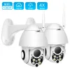 Kamery 1080p PTZ 4X Digital Zoom Camera IP Speed ​​Outdoor Speed ​​Dome Bezprzewodowa kamera bezpieczeństwa P2P Cloud CCTV Home Security Camera Besder