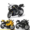 112 S1000RR Motorcycle Toy 1 12 RMZ City Diecast Model Racing Model Super Sport Miniature Collection Presente para menino crianças 240408