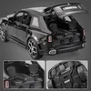 1 24 Schaal RRCULLINAN SUV Model Auto Toy Zink Alloy Pull terug Diecast speelgoedauto's met geluid en licht voor kinderen BO 240409