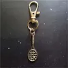 Keychains Antique Silver Color Tennis Keychain Racket Gift till hennes Lover Sports Gift Player Team
