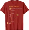 Маршрут Caminho Santiago Camino Portugues Tshirt 240409