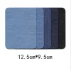 5-Color Set Of Denim Cut Pieces Oblong Oval Adhesive Patch Patch Stickers Diy Handmade Clothes Sewing Accessories