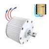 800W 550 rpm 55Hz NDFEB PMG Sällsynt jord Permanent Magnet Generator 12V/ 24V/ 48V för DIY horisontell generatorcykelhydrohjul