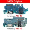 Port de charge USB Port Microphone Connector Connector Cable Flex Cable pour Samsung A13 4G 5G A136B A316 A135 A135F Pièces de réparation