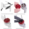 Drones verbeterde motorafdekkingen krasvrije propellers beschermende aluminium legering motorafdekking voor DJI Mavic Mini 2 drone -accessoires