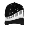 Ball Caps Unisexe Outdoor Sport ScrECREEN Baseball Hat Running Visor Cap Piano Clavier et Notes