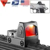 Trijicon RMR Red Dot Sight Collimator Dot Reflex Sikt Sikt Fit 20mm Weaver Rail for Airsoft / Hunting Rifle