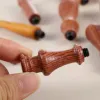 1 % ретро -деревянный цвет просто обрабатывает ручку из печать из печать из пети