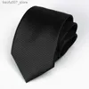 Krawat krawat męski strój formalny biznes 8c praca zawodowa studenci Czarna koreańska wersja stajenna ślub mody blueq