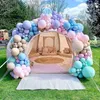 Dekoracja imprezy 148 sztuki romantycznego macaron wielokolorowy balon girland arch arch